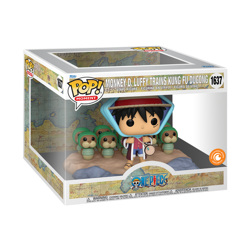 Pop! Moment Monkey D. Luffy Trains Kung Fu Dugong, , hi-res view 2