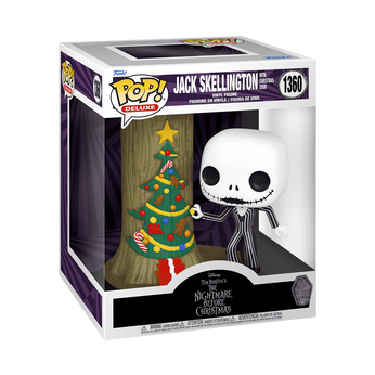Pop! Deluxe Jack Skellington with Christmas Door, Image 2