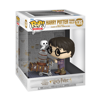 Pop! Deluxe Harry Potter Pushing Trolley, Image 2