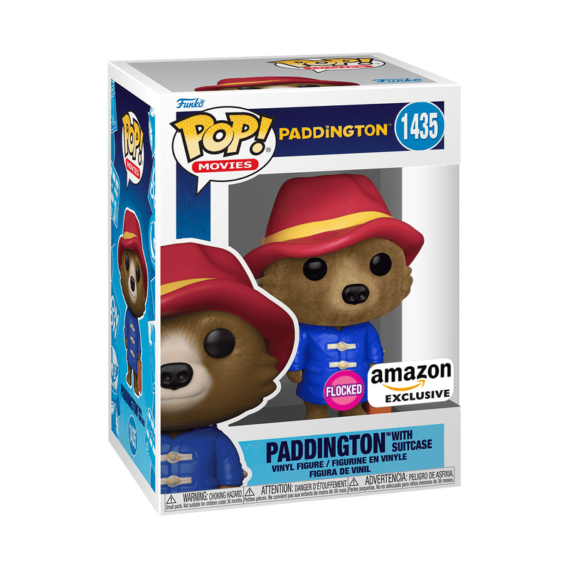 Pop! Paddington with Suitcase (Flocked), , hi-res view 2