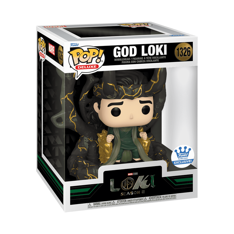 パーティを彩るご馳走や Pop! Deluxe God Loki アメコミ