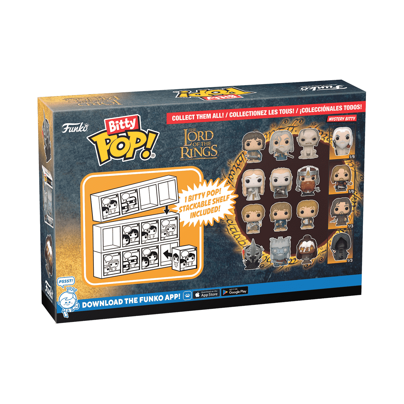 FUNKO ロードオブザリング ミステリーミニ フィギュアセット POP 指輪物語 Funko Bitty Pop! ロード・オブ・ザ・リング 4個セット