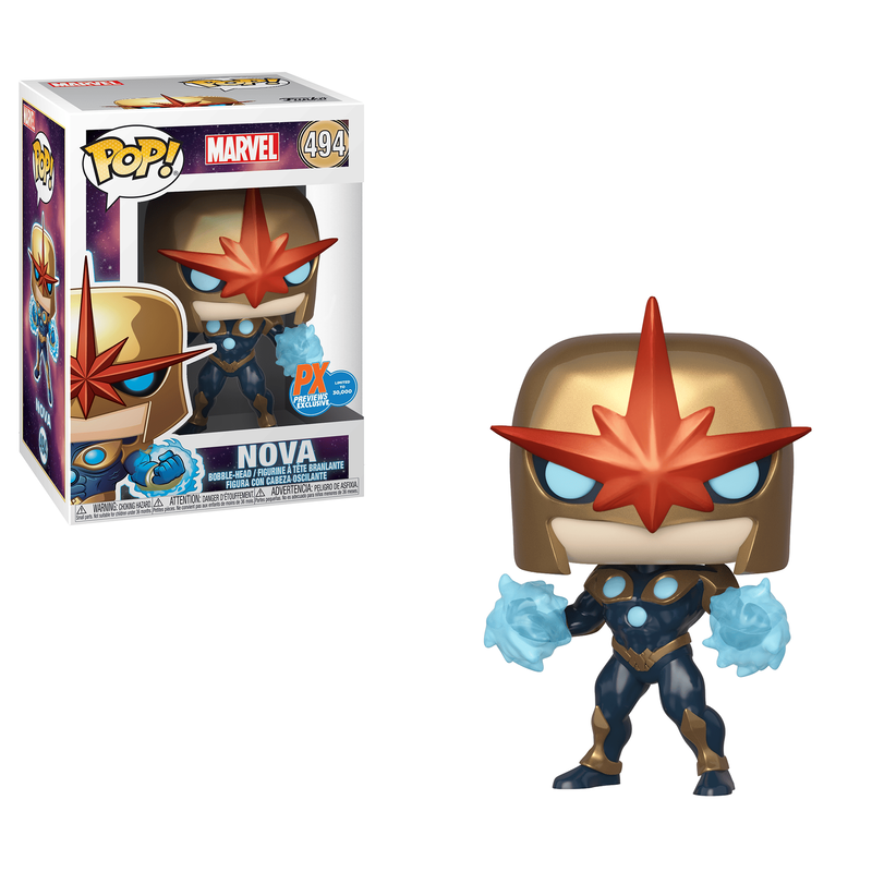POP Marvel: Comics - Nova (metallic), , hi-res view 1