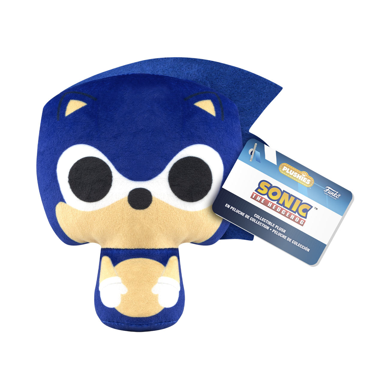 POP Beanbag Plush: Sonic – 6 Zoll, Kuschelige Figur Mit Stoßabsorbierender Schale