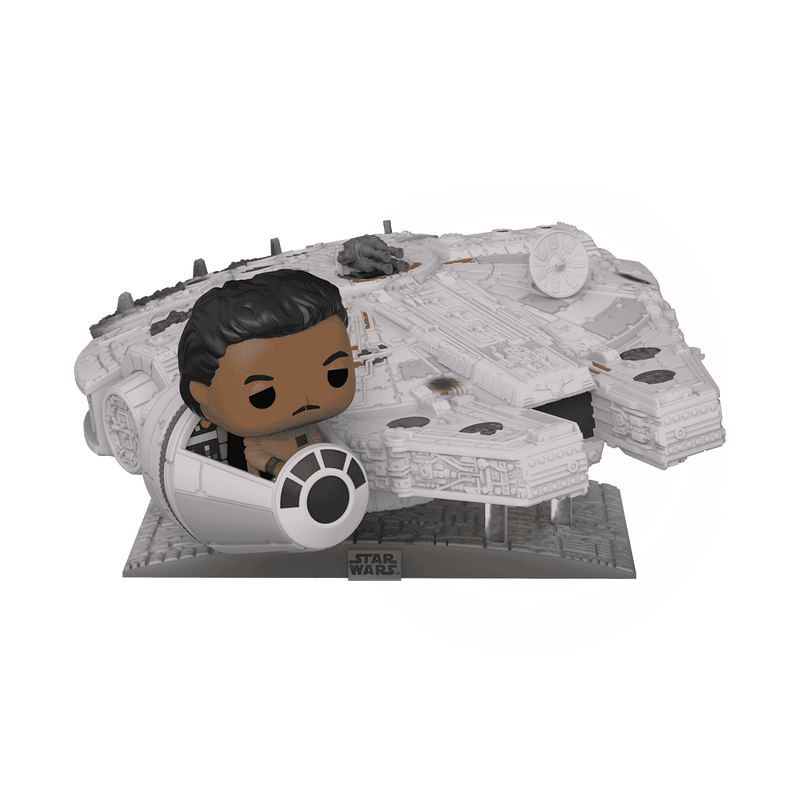 Buy Pop Rides Lando Calrissian in the Millennium Falcon at Funko