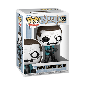 Pop! Papa Emeritus IV (Blue Jacket) (Glitter), Image 2