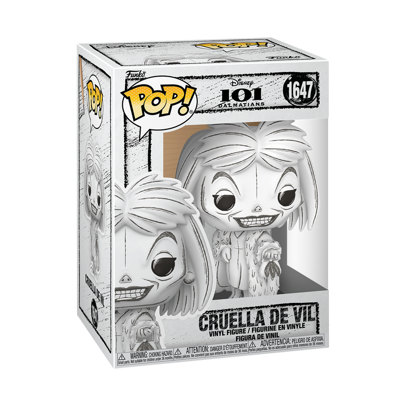 Pop! Cruella de Vil (Sketched Deco), , hi-res view 2