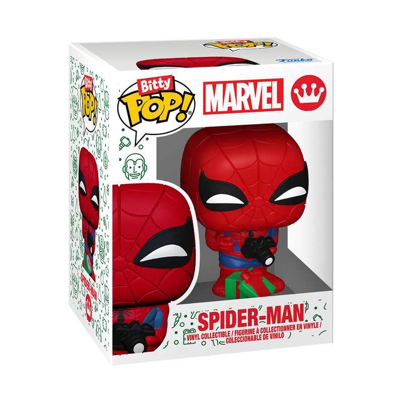 Bitty Pop! Marvel Holiday Spider-Man, , hi-res view 1