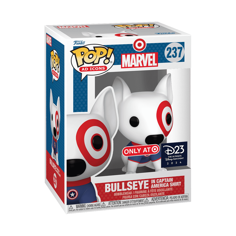 Pop! Bullseye in Captain America Shirt, , hi-res view 2