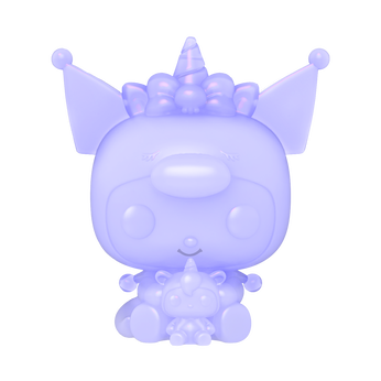 Pop! Kuromi (Translucent Purple) with Pop! Protector, Image 1