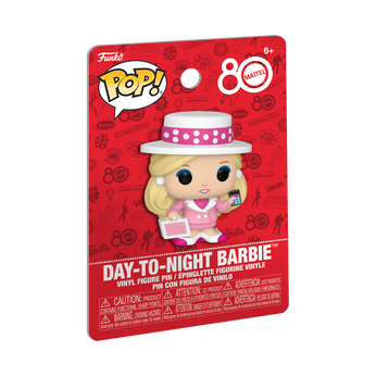 Pop! Vinyl Pin Day-To-Night Barbie, Image 1