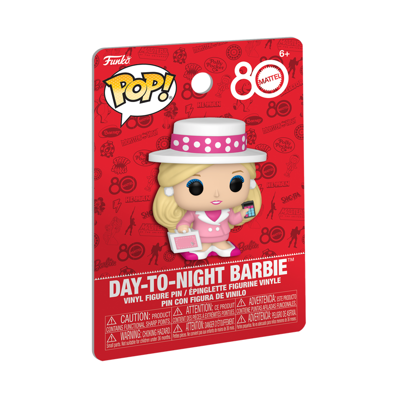 Pop! Vinyl Pin Day-To-Night Barbie, , hi-res view 1