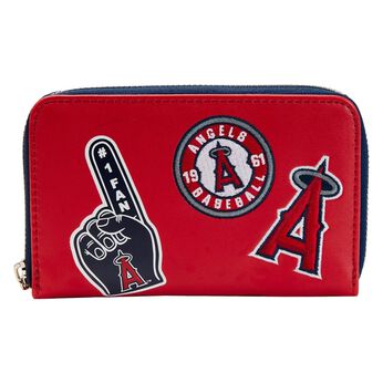 MLB LA Angels Patches Zip Around Wallet, Image 1