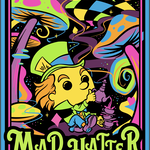 Mad Hatter (Black Light) Poster, , hi-res view 1