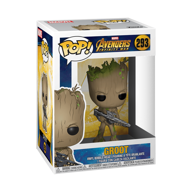 Pop! Groot with Blaster