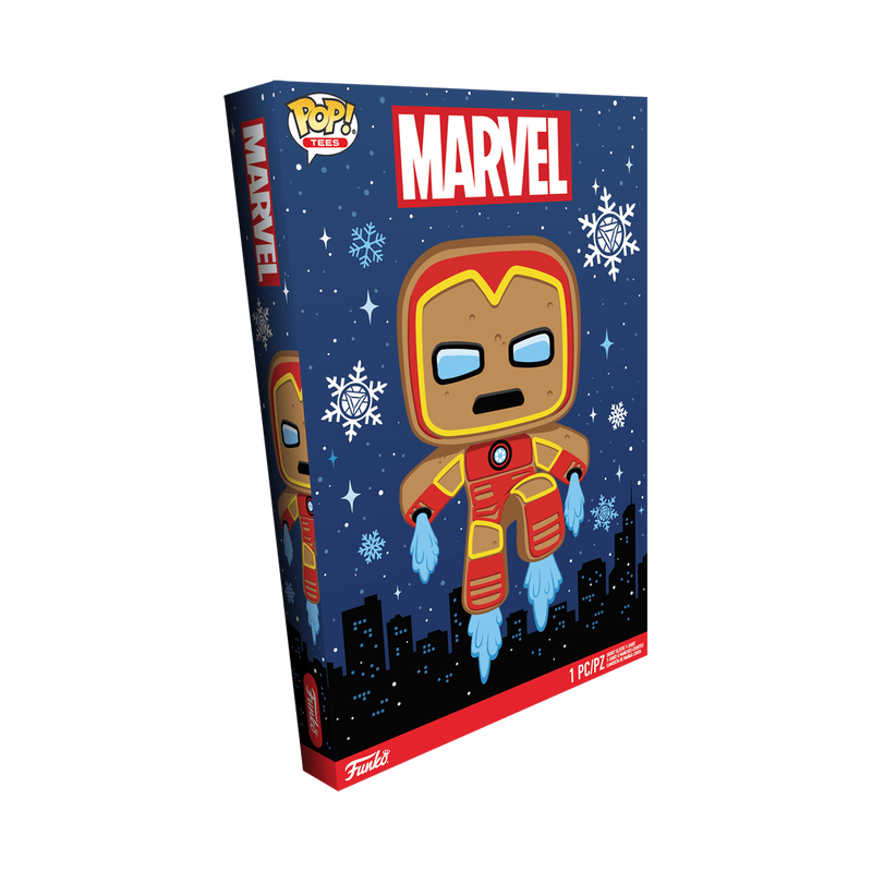 Gingerbread Iron Man Holiday Hero Boxed Tee, , hi-res view 2