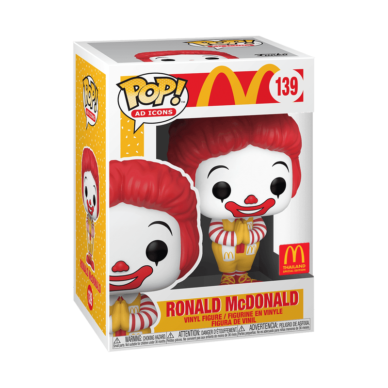 POP Ad Icon: McDonalds- Thailand Ronald w/CHASE, , hi-res view 1