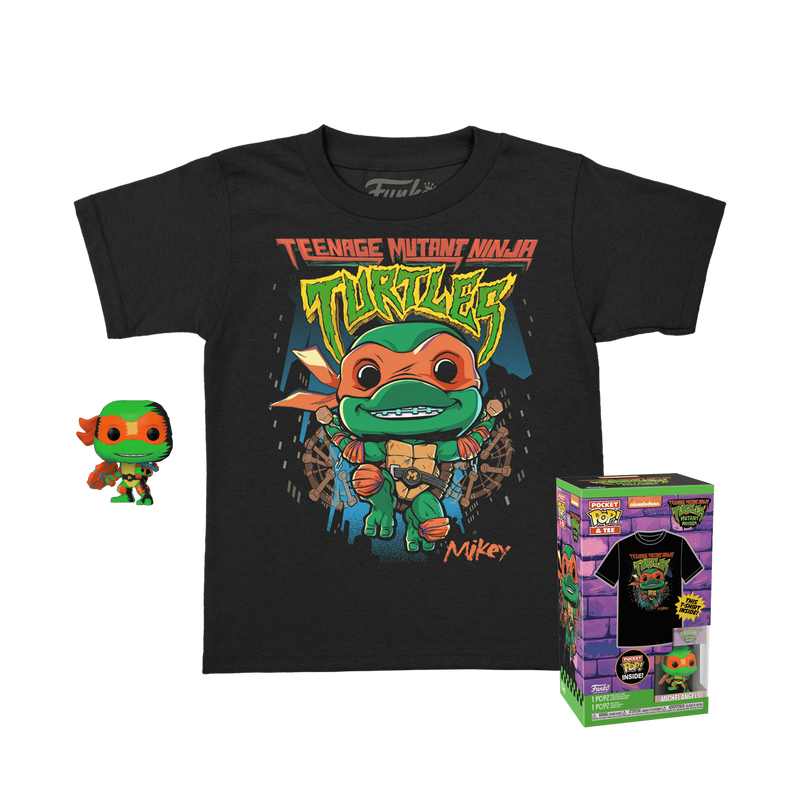 Pocket Pop! & Kids Tee Michelangelo (Mutant Mayhem), , hi-res view 1
