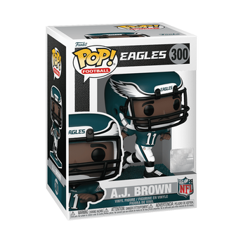 Pop! A.J. Brown (Green and White Uniform), Image 2
