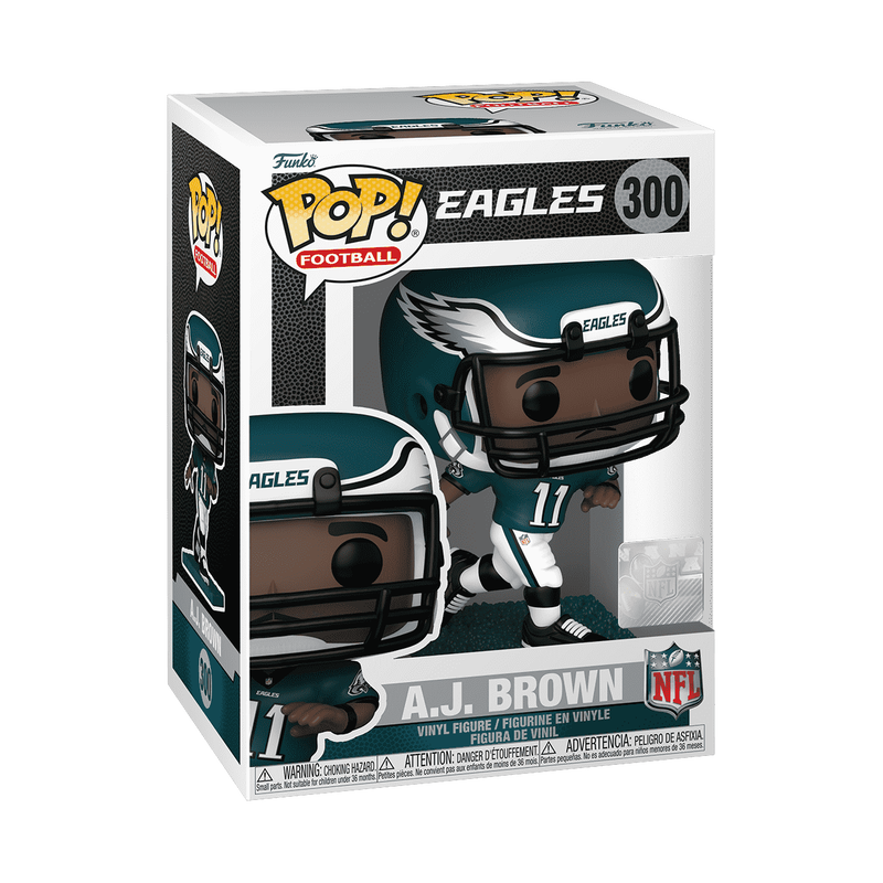 Pop! A.J. Brown (Green and White Uniform), , hi-res view 2