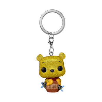 Pop! Keychain Winnie the Pooh with Honeypot (Diamond), Image 1