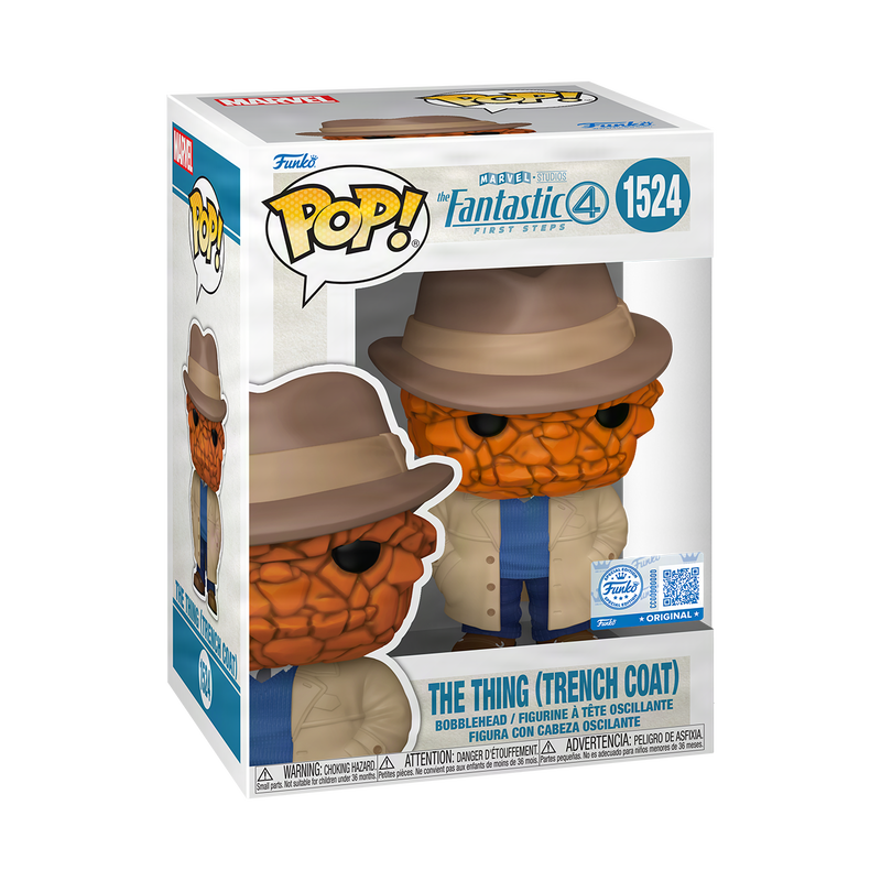 Pop! The Thing (Trench Coat) (Fantastic Four: First Steps), , hi-res view 2