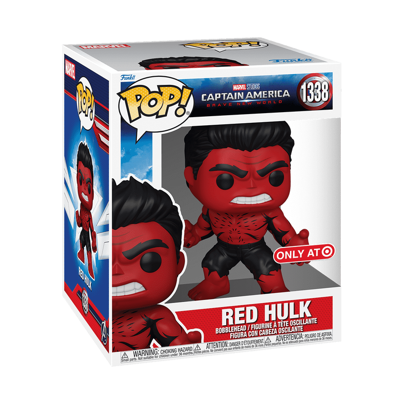 Pop! Super Red Hulk (Retro Comic Deco), , hi-res view 2