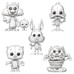 Looney Tunes Sketched Deco Bundle, , hi-res view 1