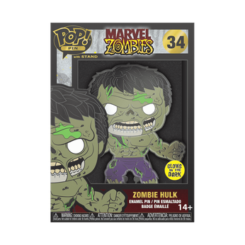 Pop! Pin Zombie Hulk (Glow), Image 1