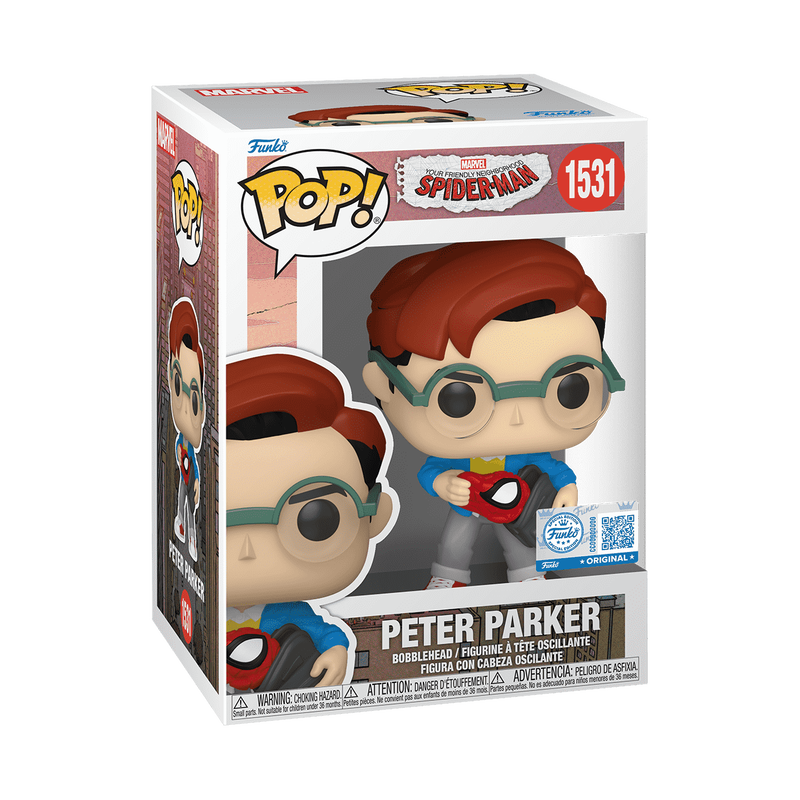Pop! Peter Parker (Holding Backpack), , hi-res view 2