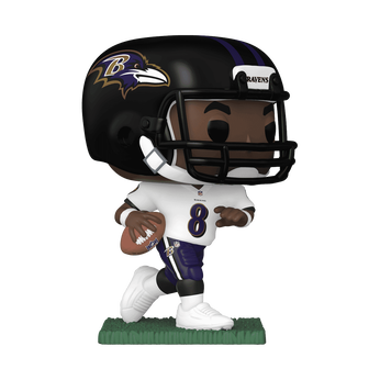 Pop! Lamar Jackson (Away Uniform), Image 1