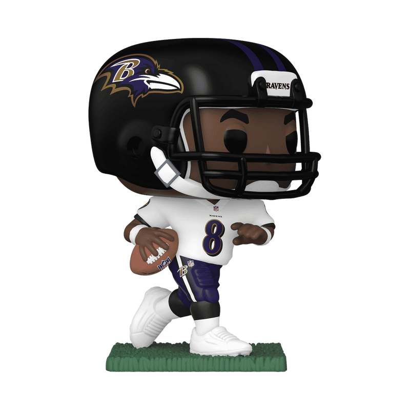 Pop! Lamar Jackson (Away Uniform), , hi-res view 1