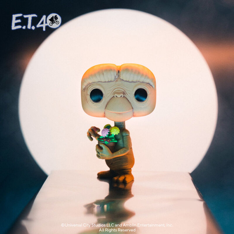 Funko Pop! Movies: E.T. 40th Anniversary Con Fiori - Figura In Vinile Da Collezione 9,5 Cm - Regalo Ufficiale