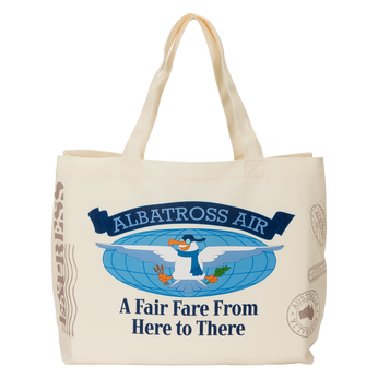 The Rescuers Down Under Albatross Air Canvas Tote Bag, Image 1