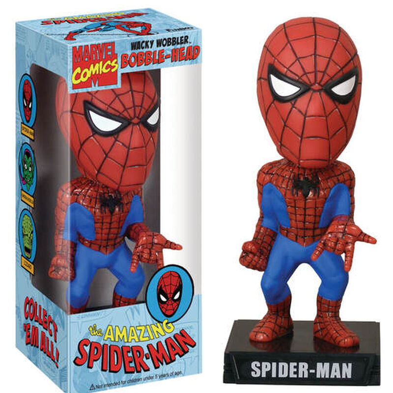 Spiderman Bobblehead, , hi-res view 1
