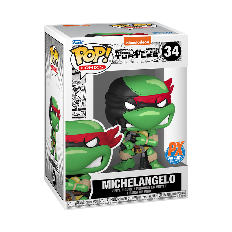 Pop! Michelangelo (Comic Book), , hi-res view 2