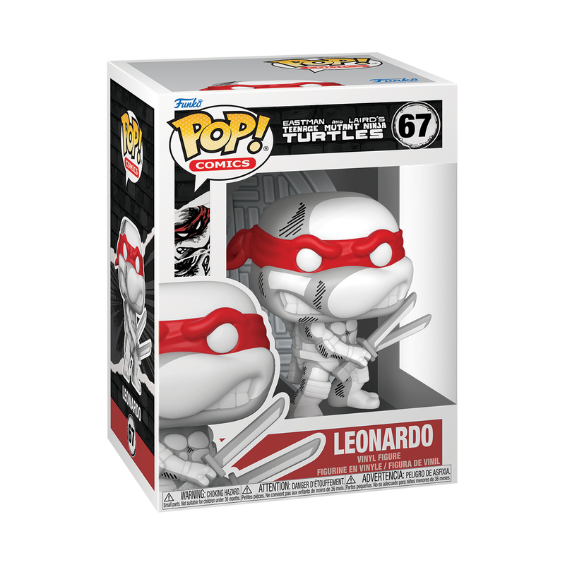 Pop! Leonardo (Battle Damaged) (Comic Deco), , hi-res view 2