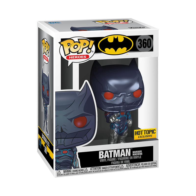 POP Heroes: DC- Batman Murder Machine(MT)w/Chase, , hi-res view 1