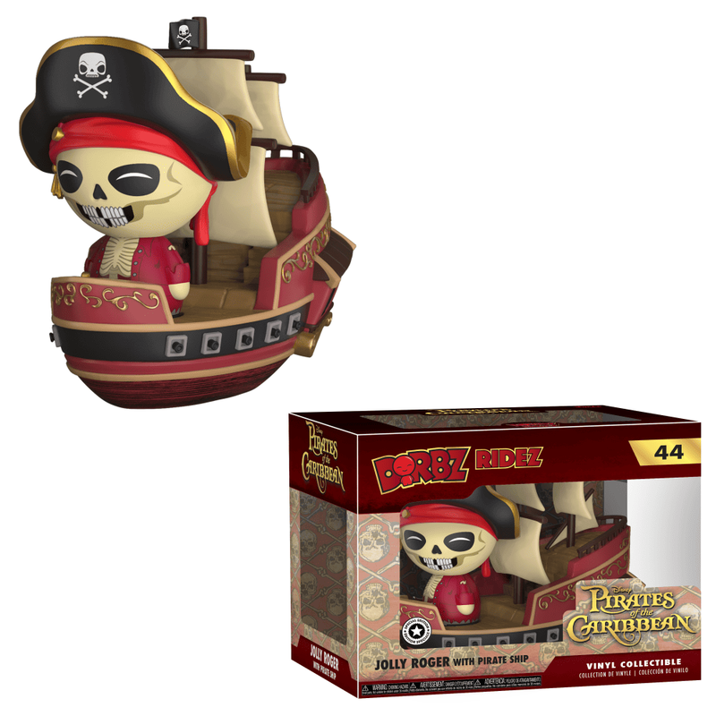 Dorbz Ridez: Jolly Roger w/ Pirate Ship, , hi-res view 1