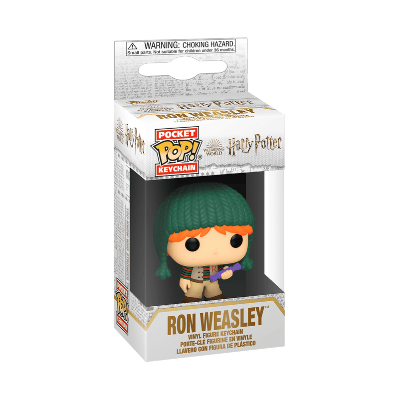 Pop! Keychain Holiday Ron Weasley, , hi-res view 2