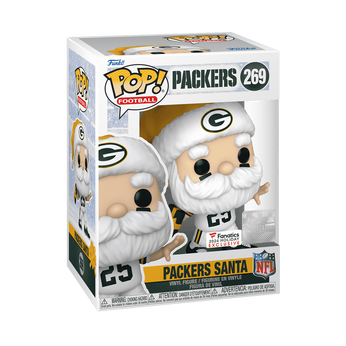 Pop! Packers Santa (Throwing), Image 2
