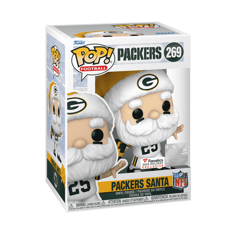 Pop! Packers Santa (Throwing), , hi-res view 2
