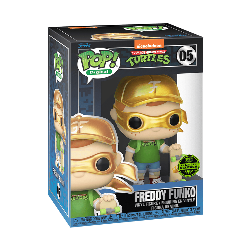 Pop! Freddy Funko (TMNT) (NFT Release), , hi-res view 2