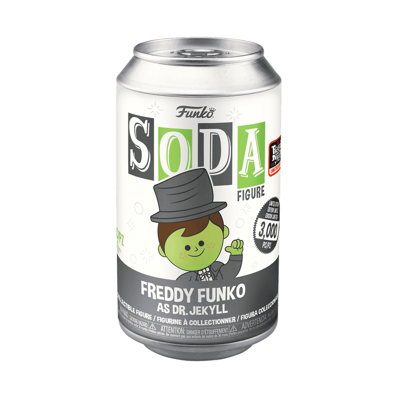 Vinyl SODA Freddy Funko As Dr. Jekyll (Glows In The Dark), , hi-res view 2