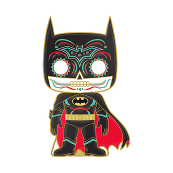 Pop! Pin Batman (Dia De Los DC) (Glow), Image 2