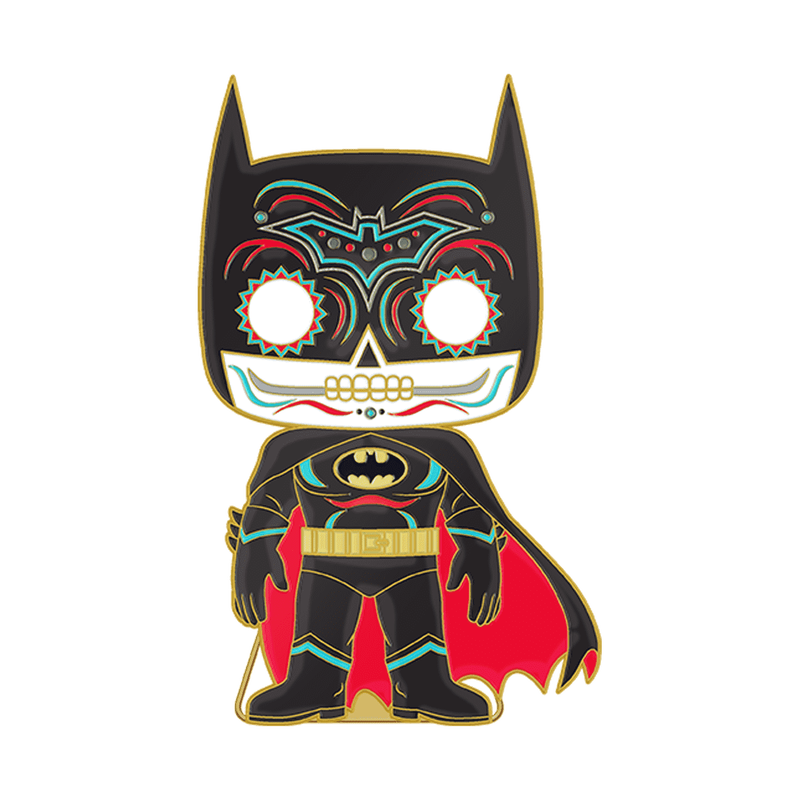 Pop! Pin Batman (Dia De Los DC) (Glow), , hi-res view 2