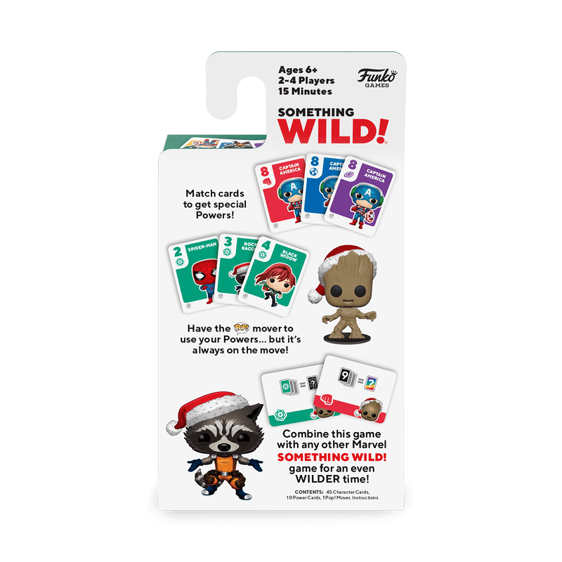 aanwijzing Wiskundige Streven Buy Something Wild! Marvel Holiday Baby Groot Card Game at Funko.