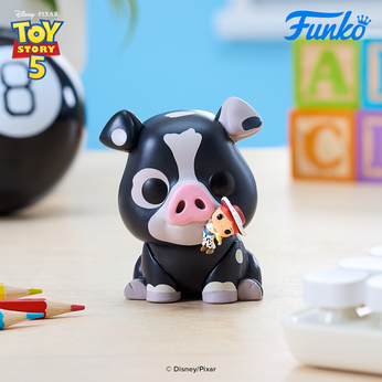 Pop! Blaze's Pet Pig with Jessie (Toy Story 5) FWlifestyle1 view 2