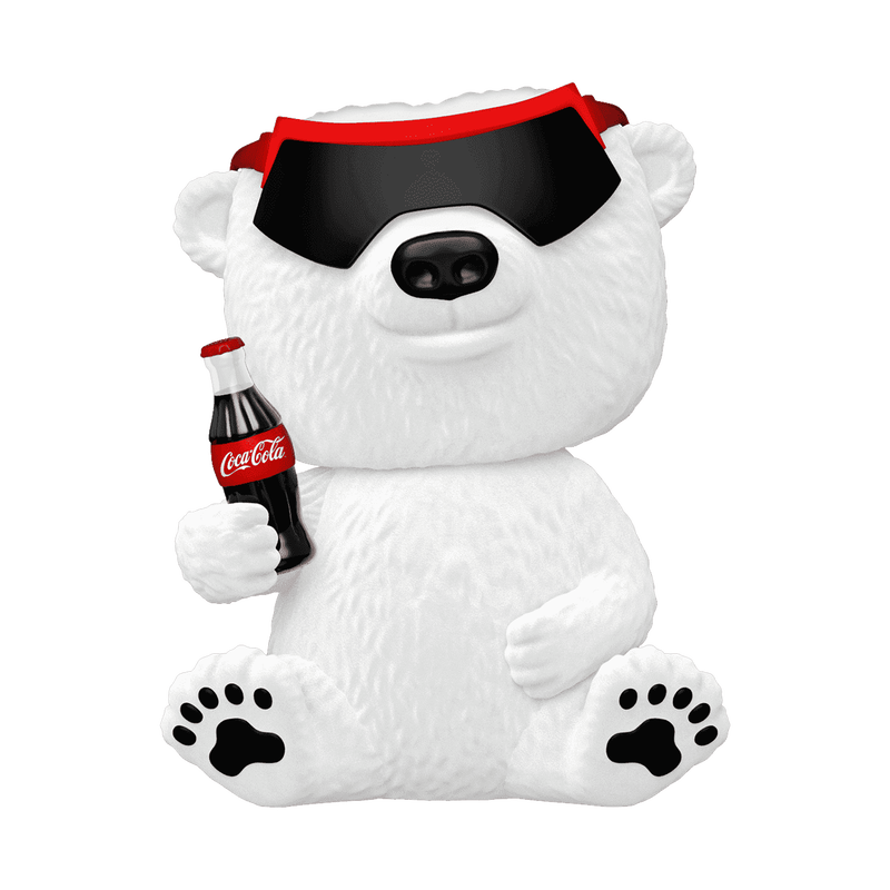 Pop! 90s Coca-Cola Polar Bear (Flocked), , hi-res view 1