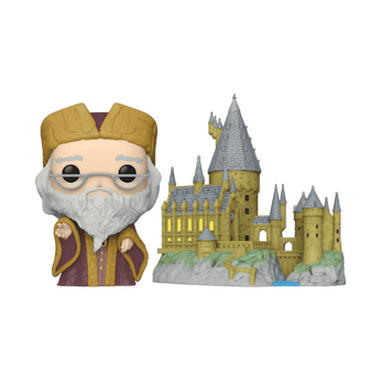 Pop! Town Albus Dumbledore with Hogwarts, Image 1